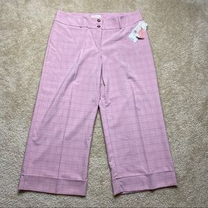 Speechless Wide Leg Pink Capri Dress Pants Size 11